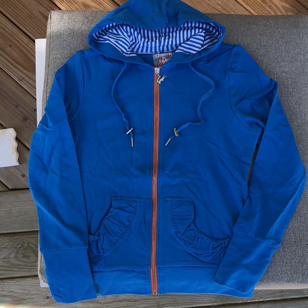 NWT! - CHRISTINE & TAYLOR Zip-Up GATORS Game Day Hoodie